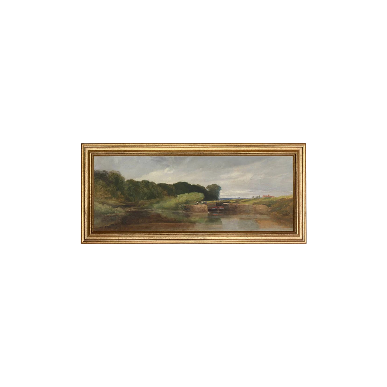 By the Water English Landscape Reproduction | In Shoppe Pickup Only