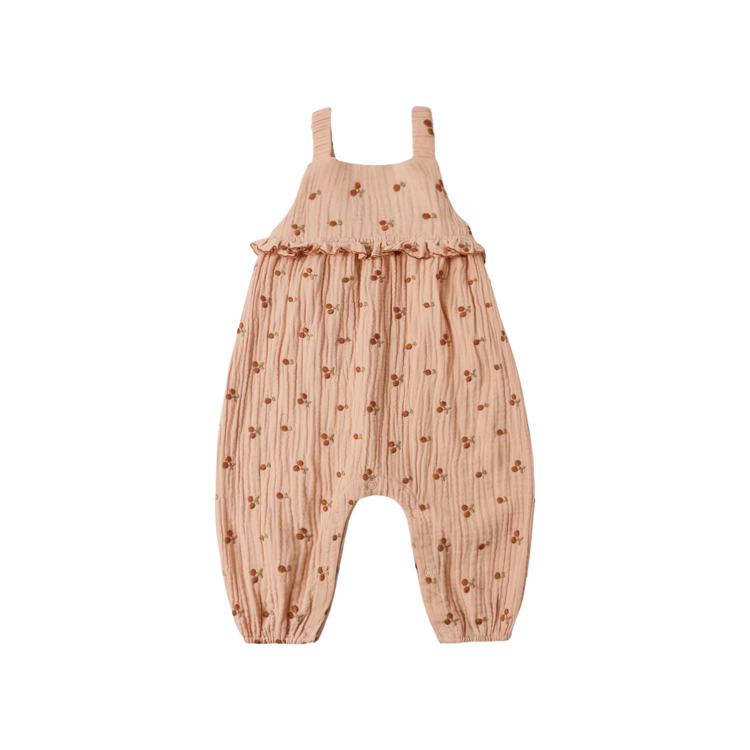 Kinsley Jumpsuit | Cherry Embroidery