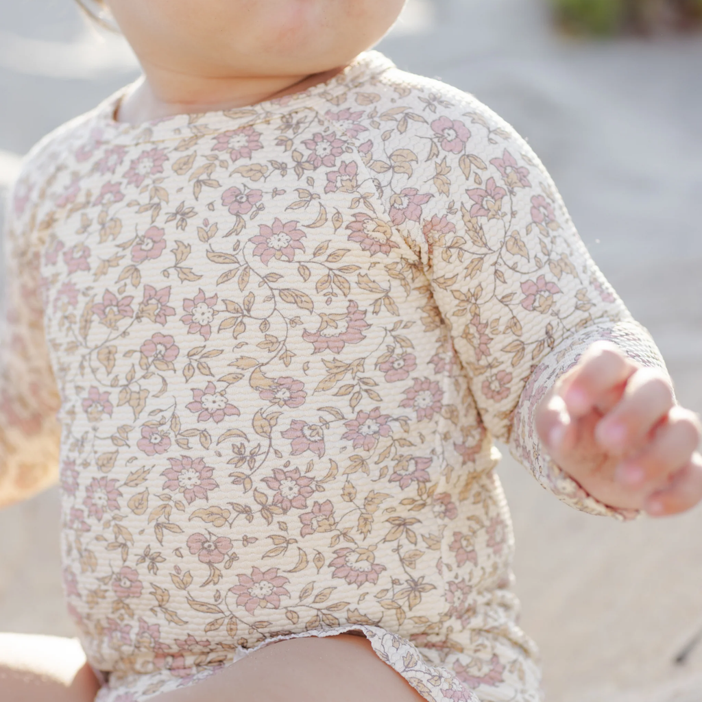 Olivia Rashguard One-Piece | Dahlia