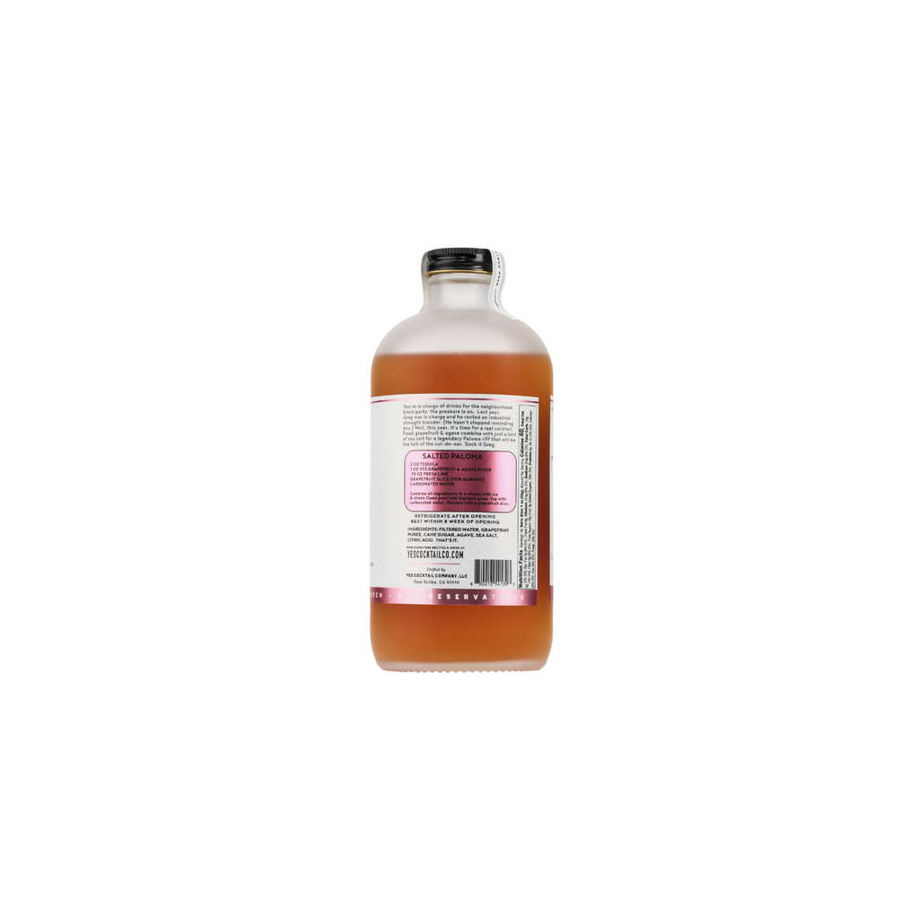 Sea Salted Grapefruit & Agave Cocktail Mixer | In Shoppe Pickup Only
