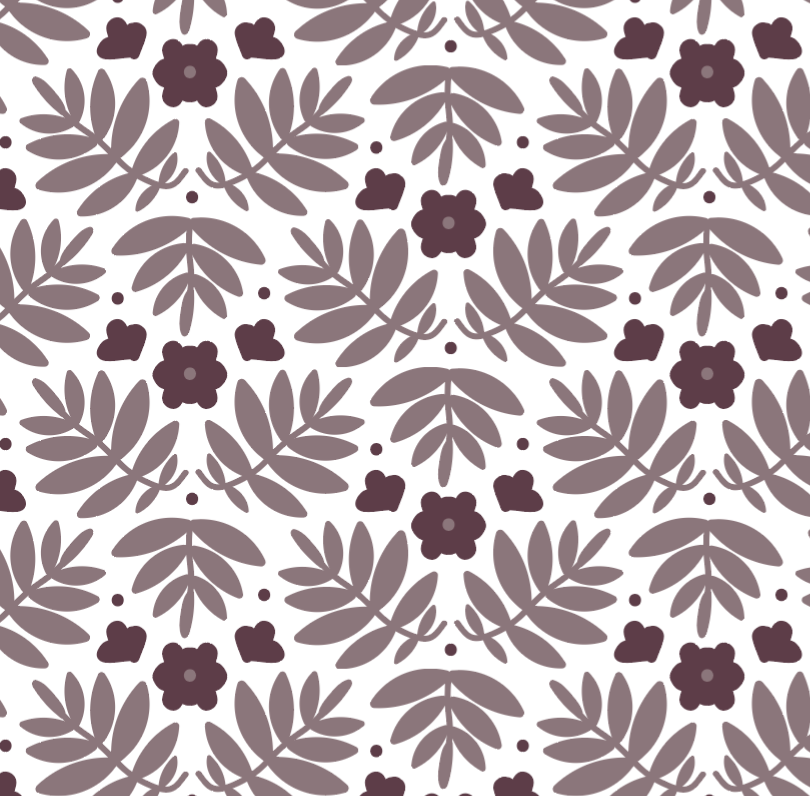 Tea Towel | Royal Palm Aubergine