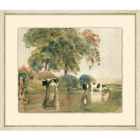 Crackled Country Landscape 3 | In Shoppe Pickup Only