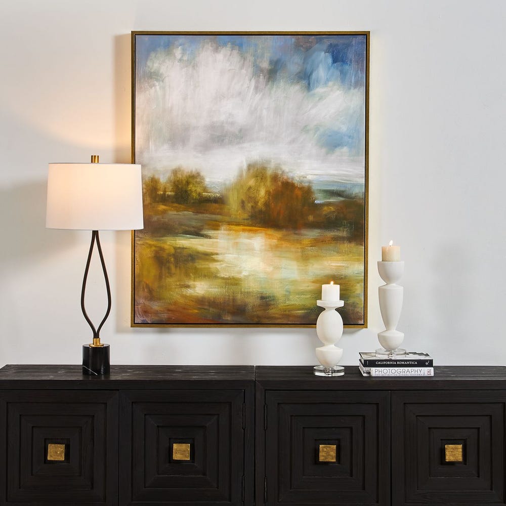 John's Field Framed Canvas | In Shoppe Pickup Only