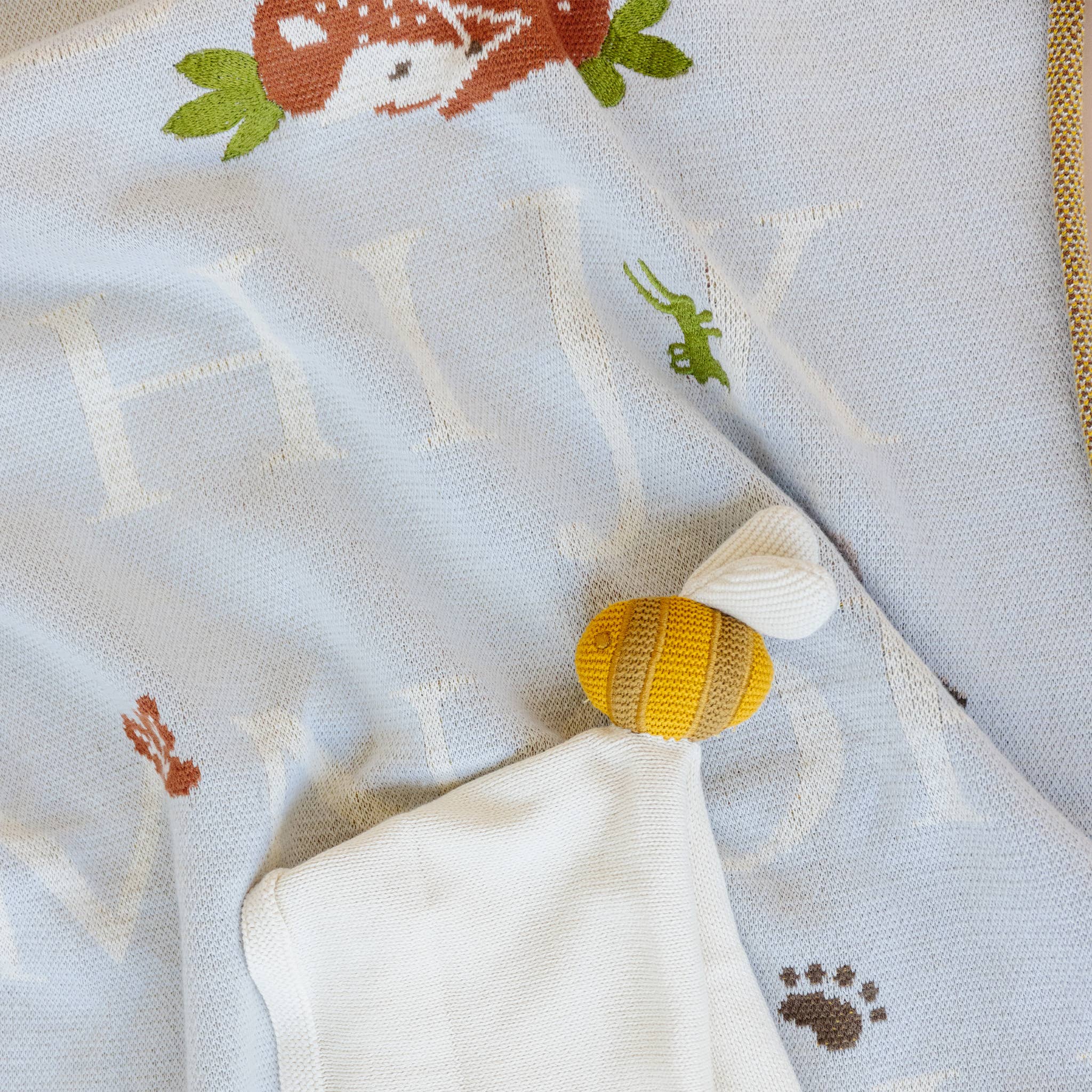 Alphabet Woodland Blanket