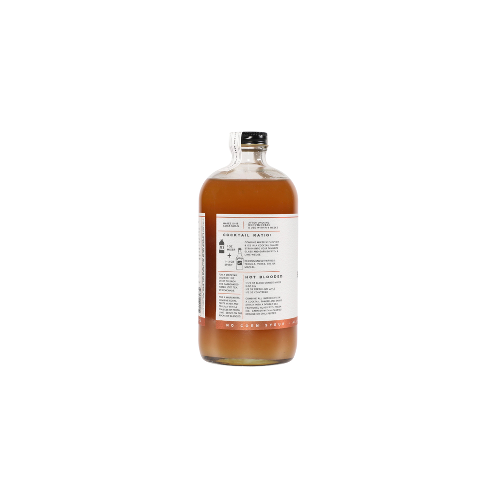 Blood Orange & Chili Pepper Cocktail Mixer | In Shoppe Pickup Only