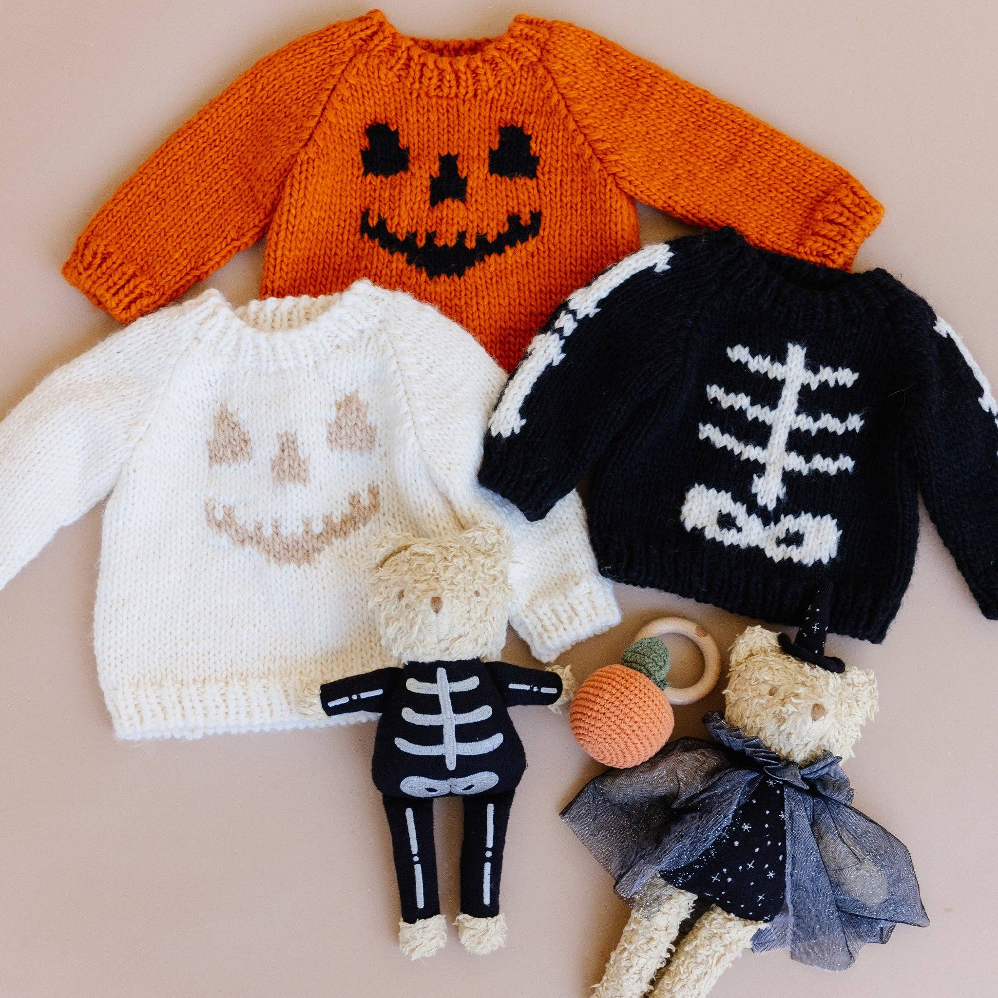 Jack O' Lantern Sweater | Cream