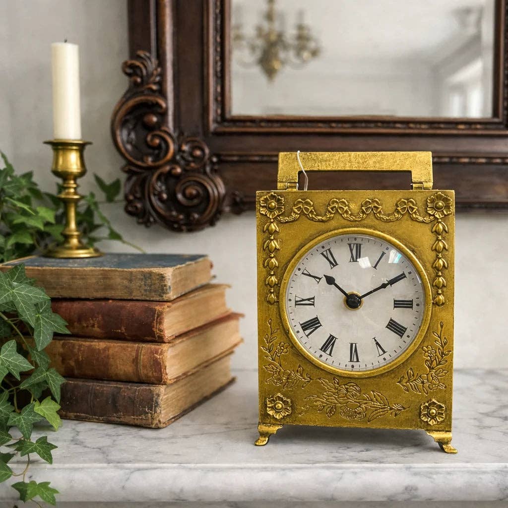 Vintage Table Top Clock | In Shoppe Pickup Only