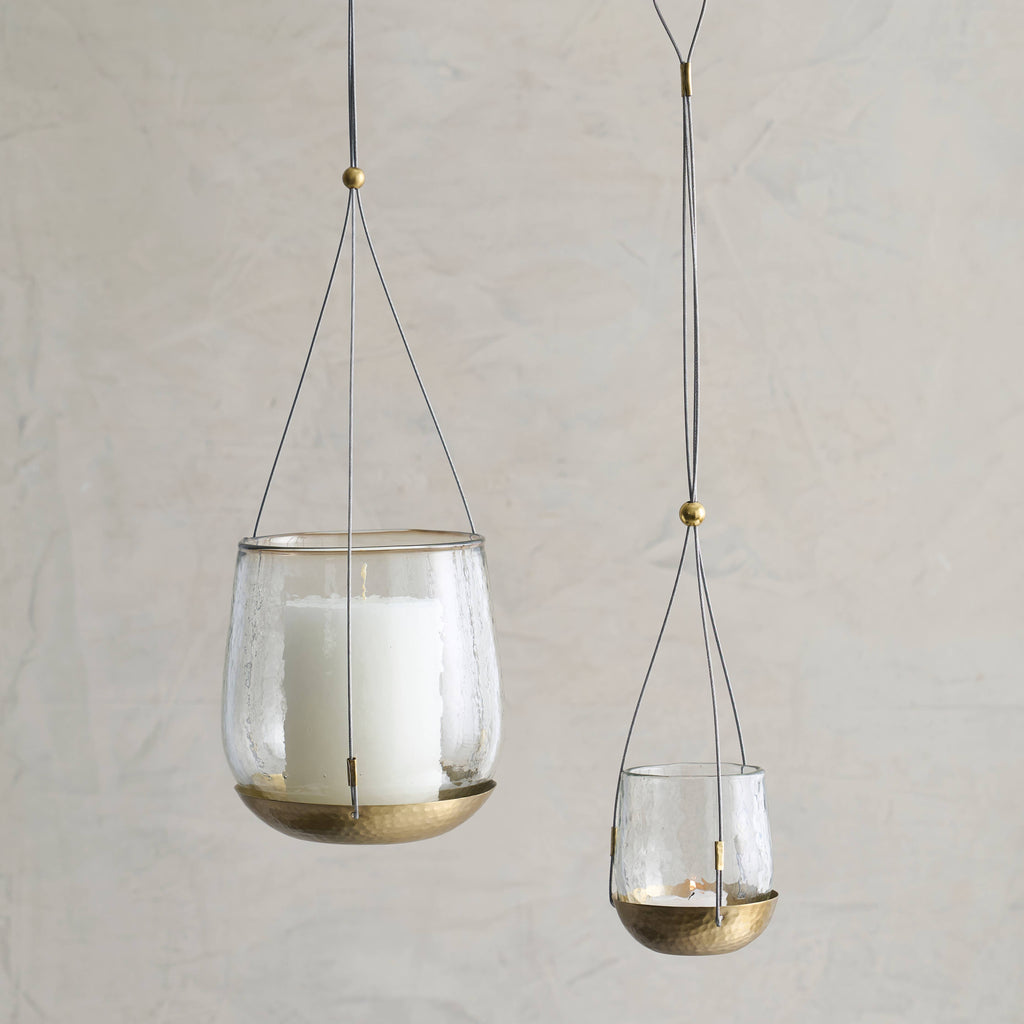 Pebbled Hanging Lantern | In Shoppe Pickup Only