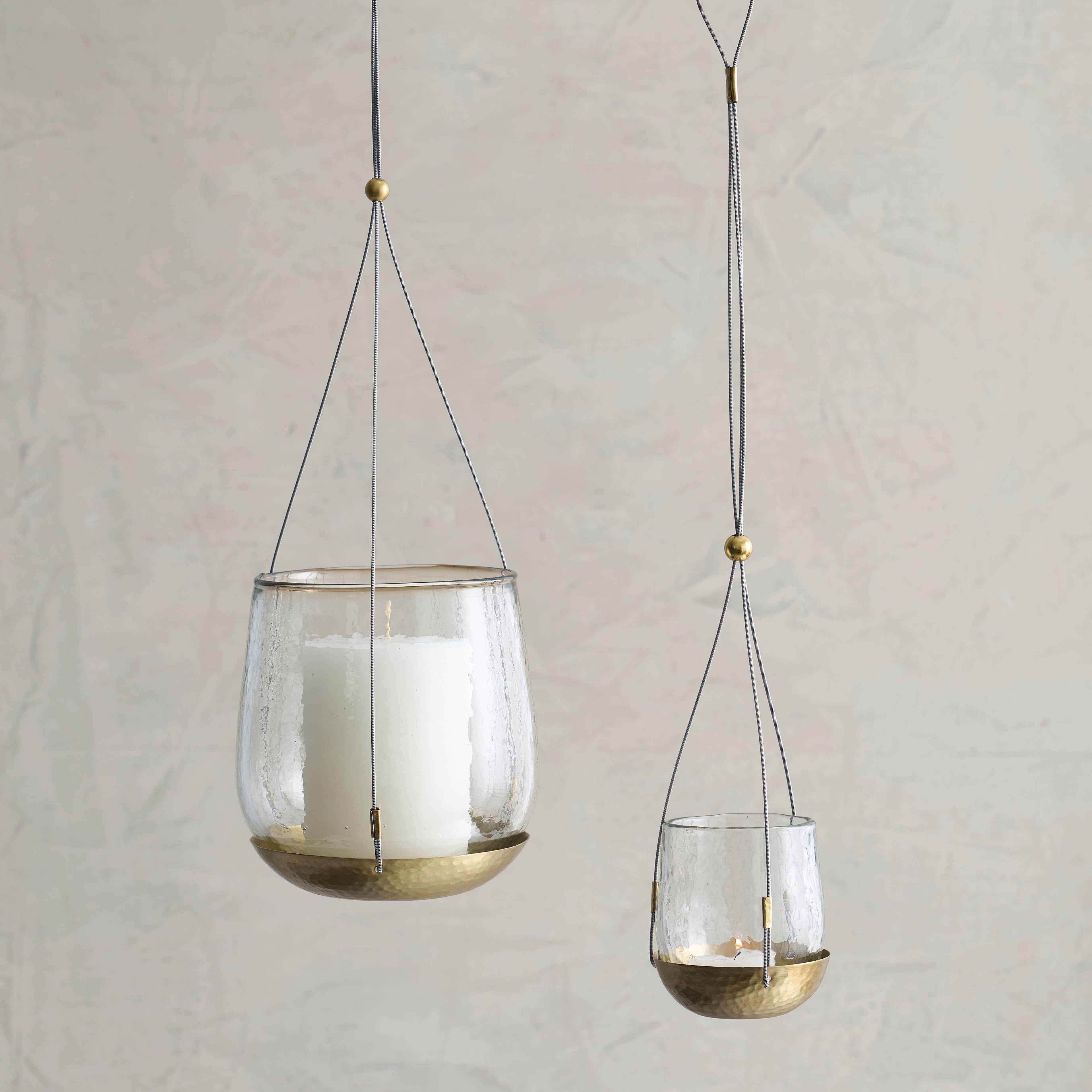 Pebbled Hanging Lantern | In Shoppe Pickup Only