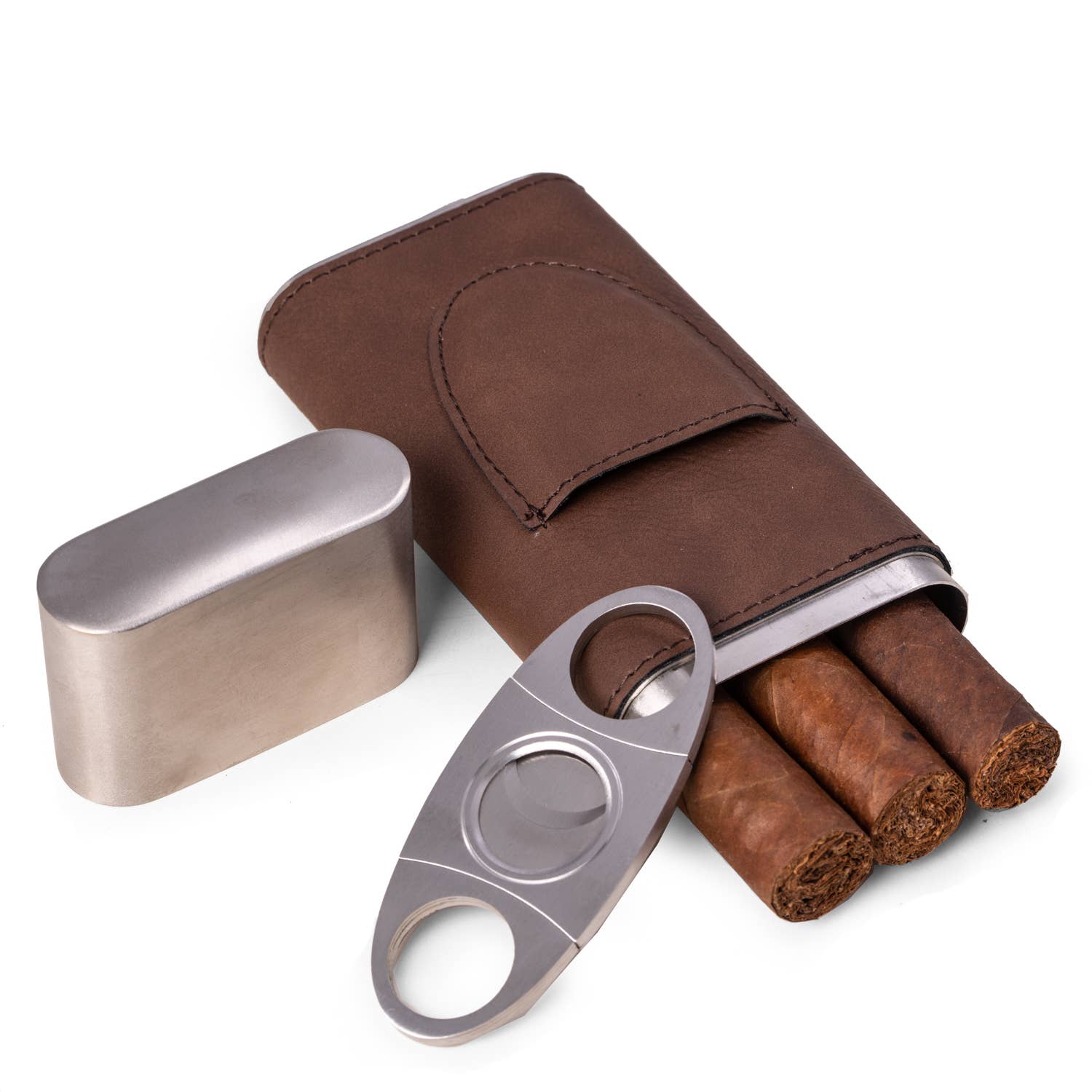 Harrison Cigar Case & Cutter