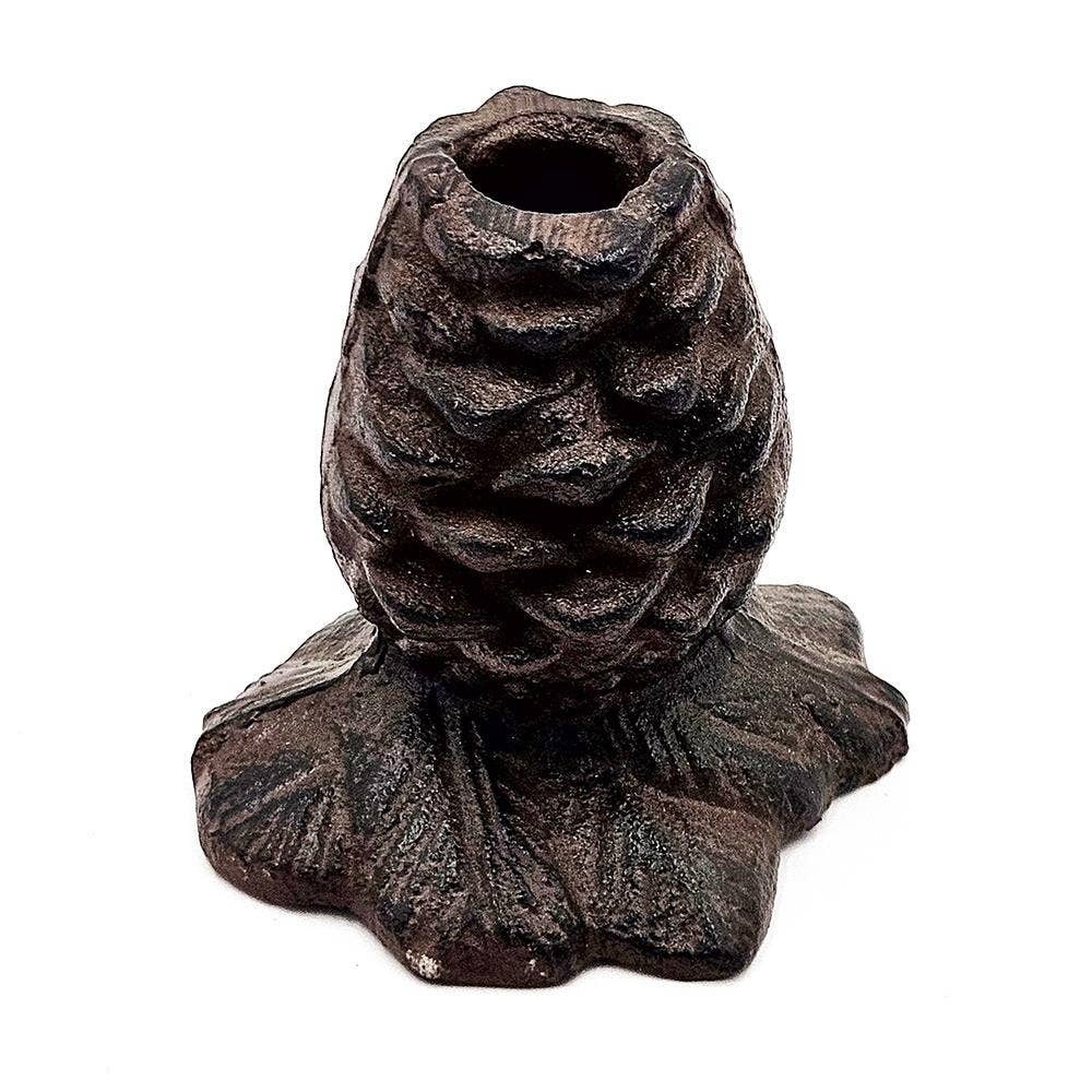 Pinecone Candle Holder | In Shoppe Pickup Only