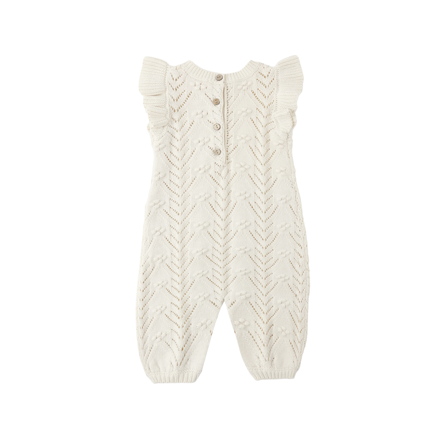 Mira Knit Romper | Natural