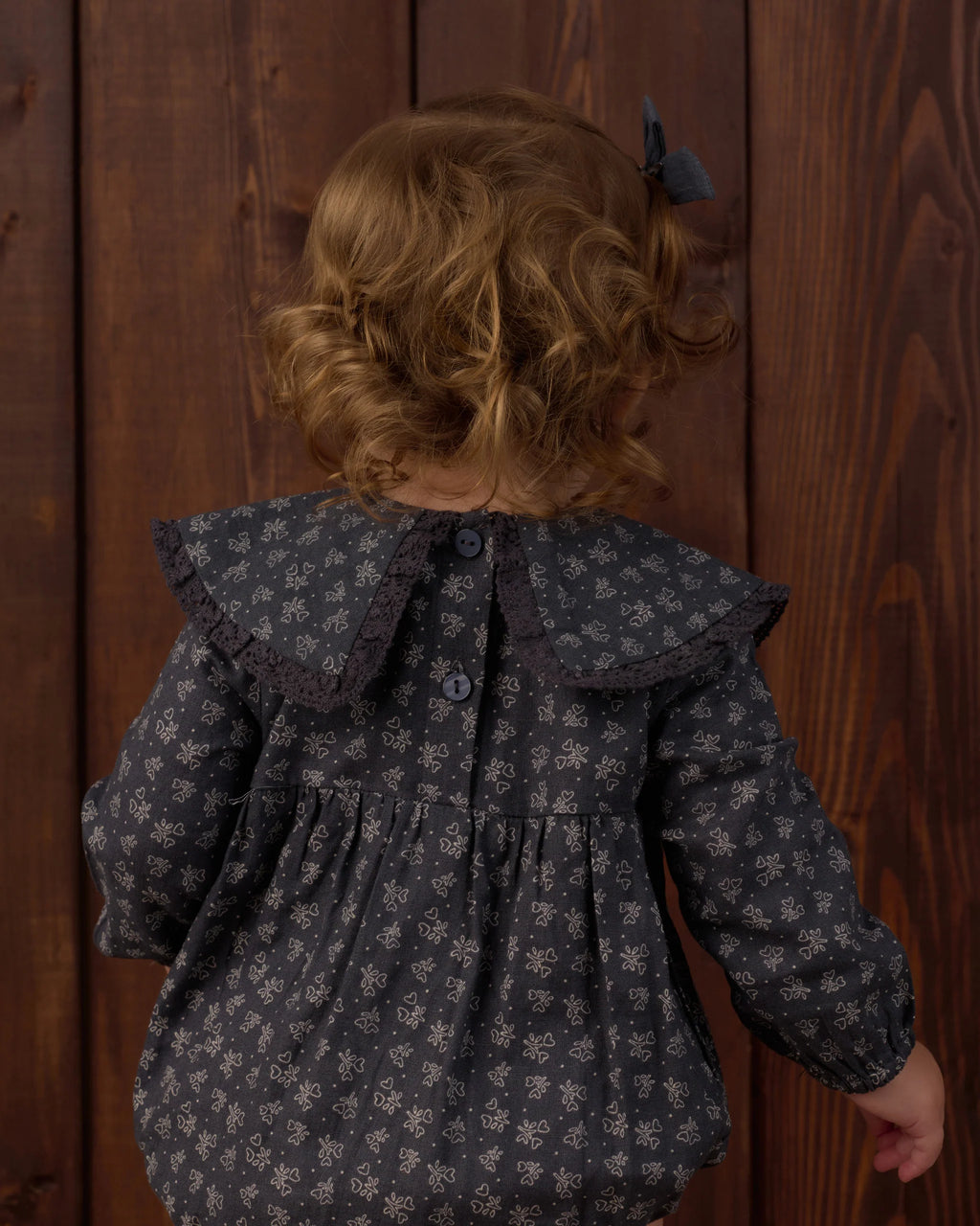 Fern Romper | Heart Ditsy