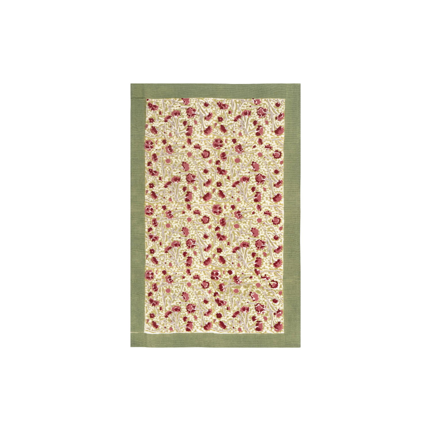 Meadows Red & Green Tea Towels