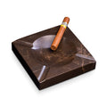 Marble Four Cigar Ashtray | Brown | In Shoppe Pickup Only