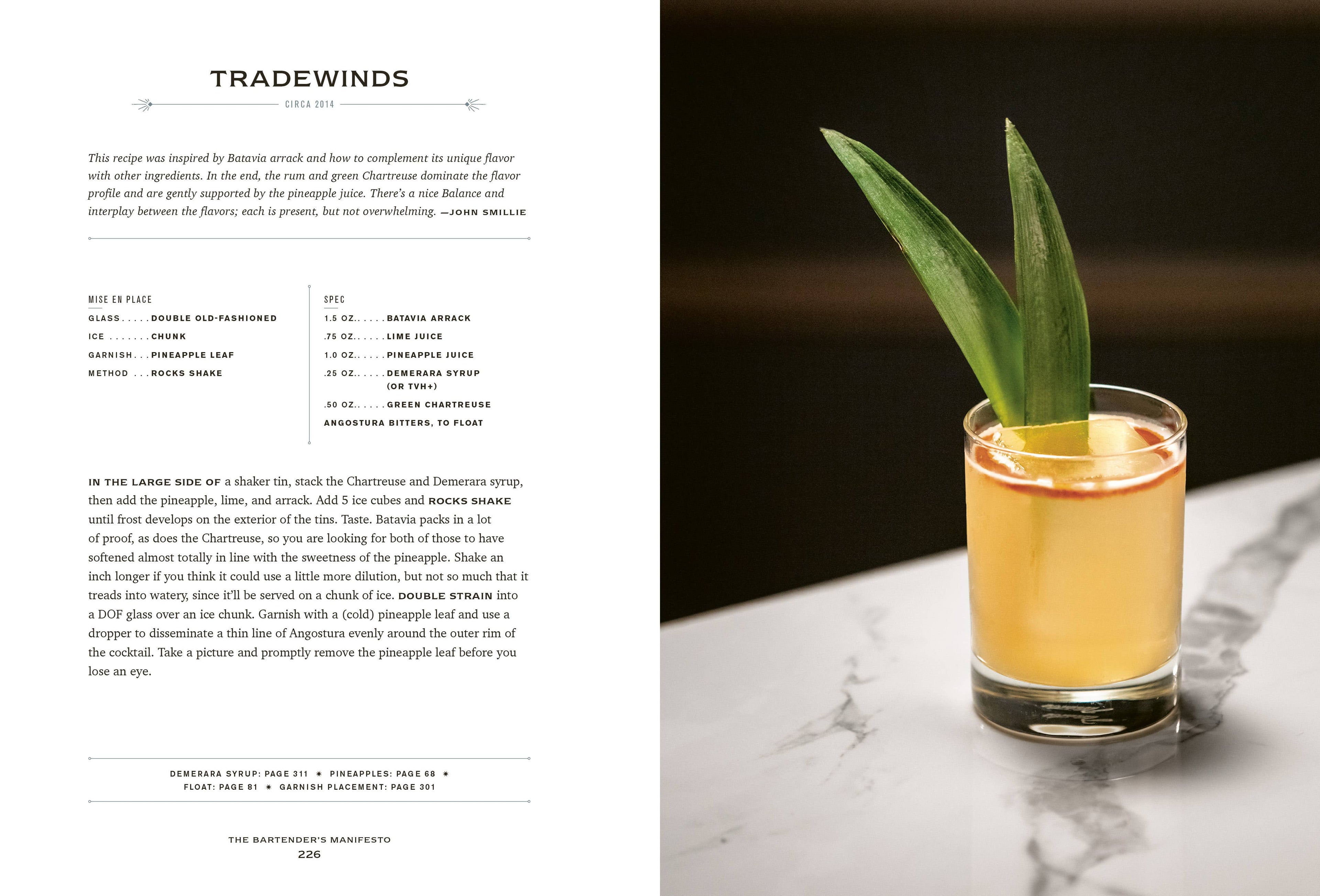The Bartender's Manifesto | In Shoppe Pickup Only