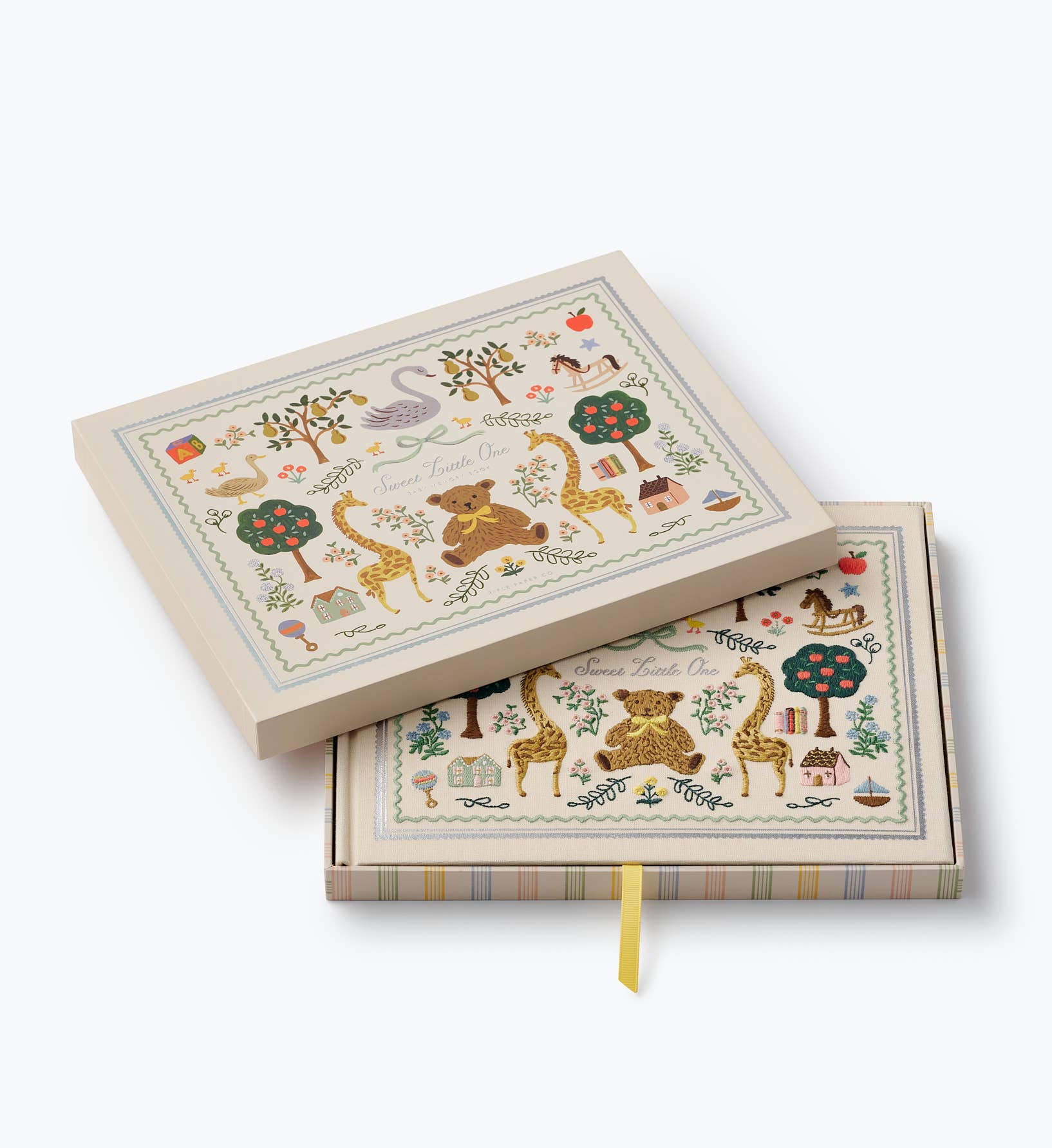 Storybook Embroidered Baby Book