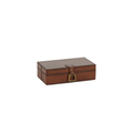 Leather & Brass Box | In Shoppe Pickup Only