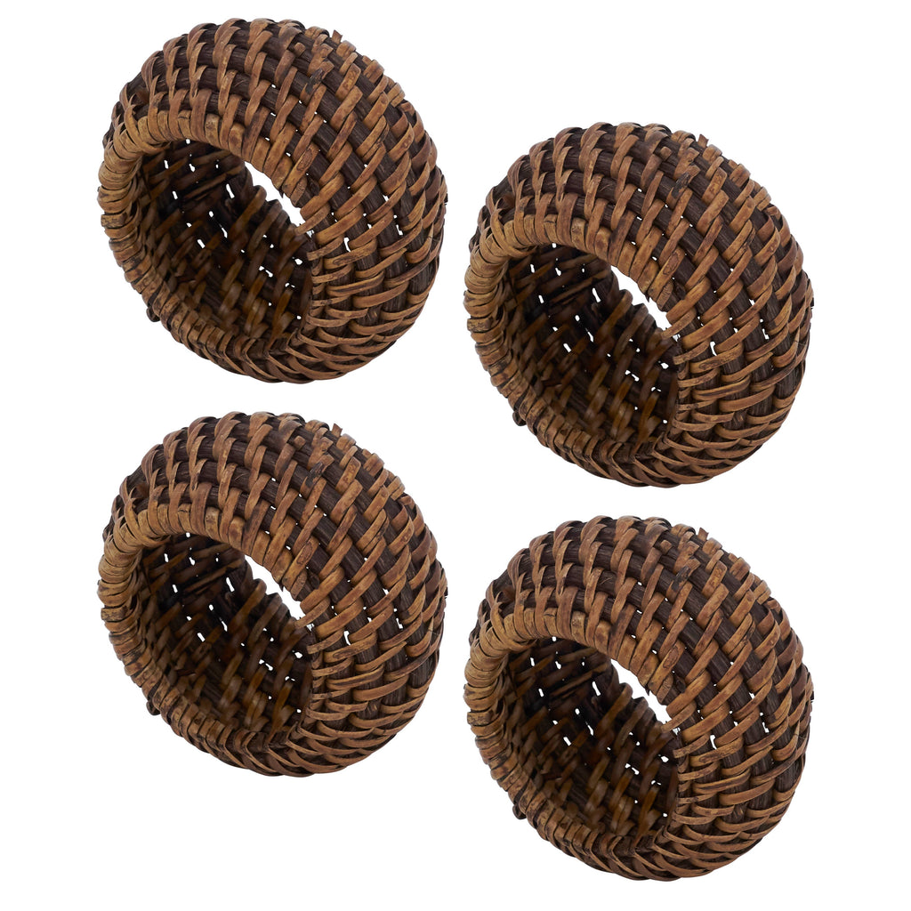 Woven Rattan Napkin Ring