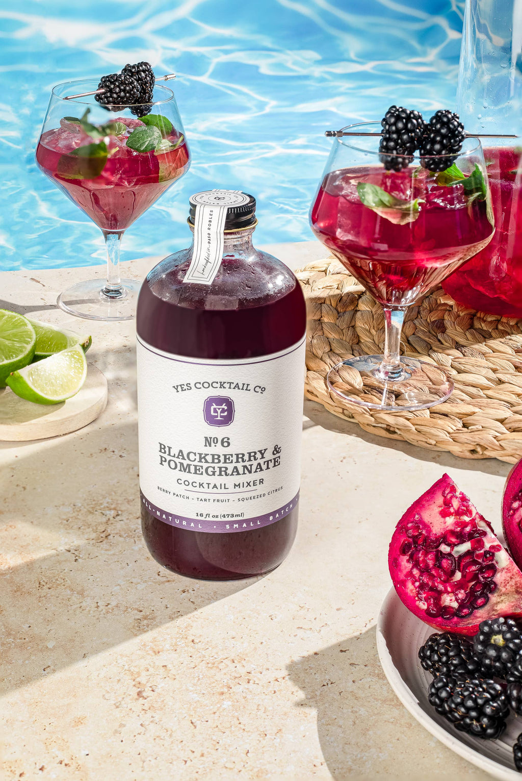 Blackberry Pomegranate Cocktail Mixer | In Shoppe Pickup Only