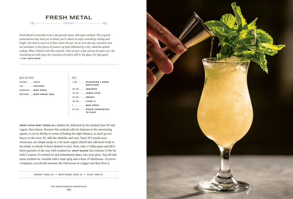 The Bartender's Manifesto | In Shoppe Pickup Only