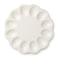 Perlette Cream Egg Plate | In Shoppe Pickup Only