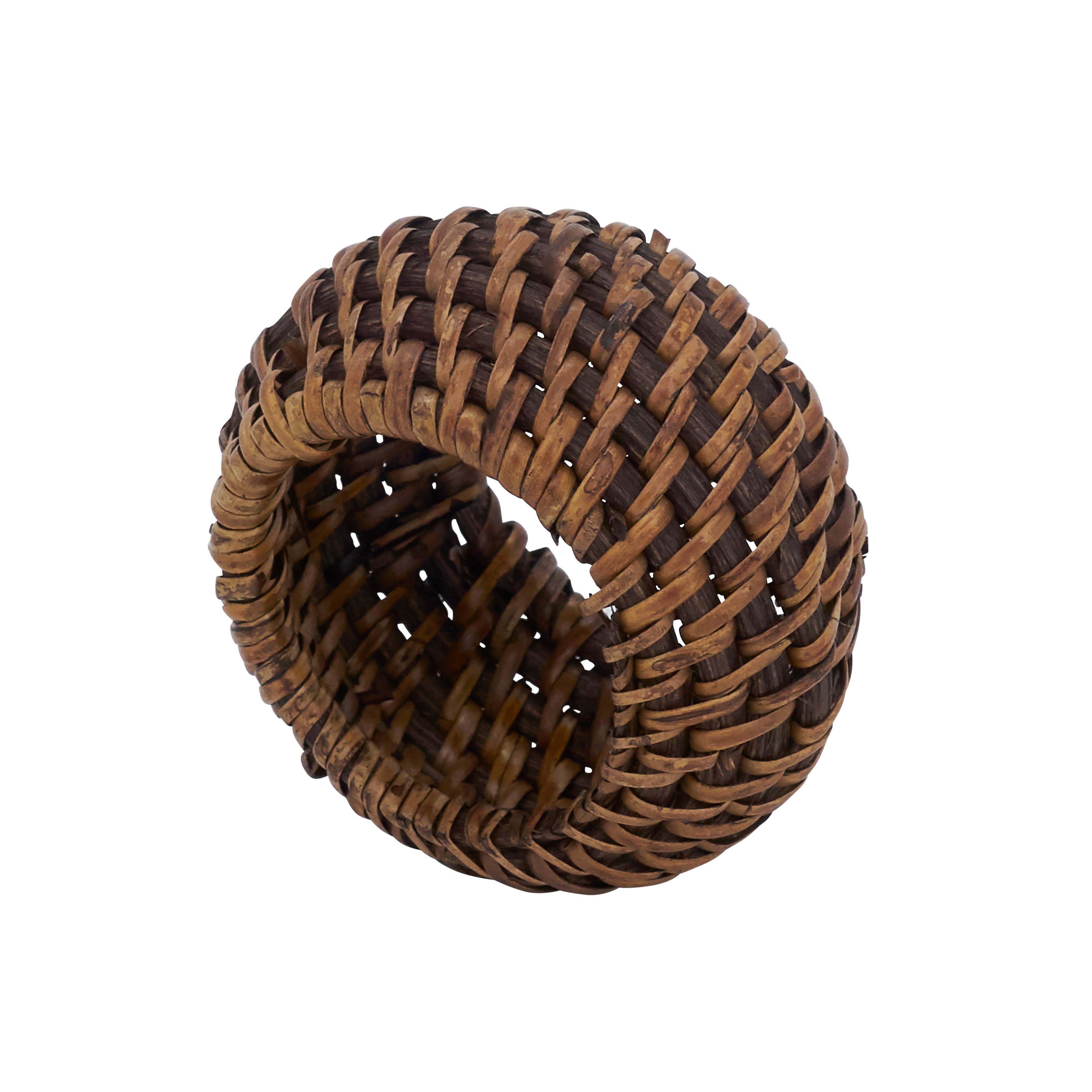 Woven Rattan Napkin Ring