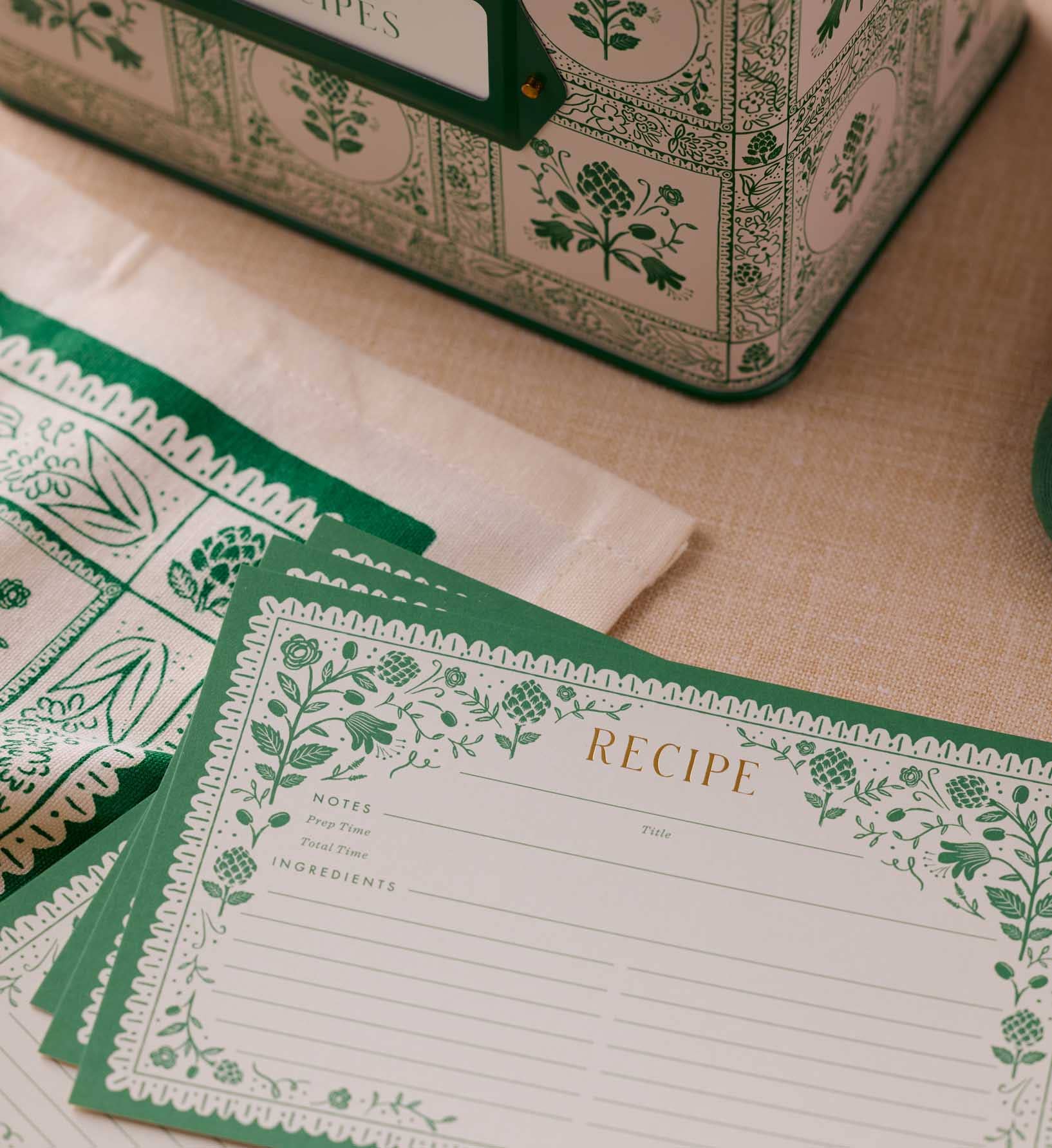 Artichoke Recipe Cards