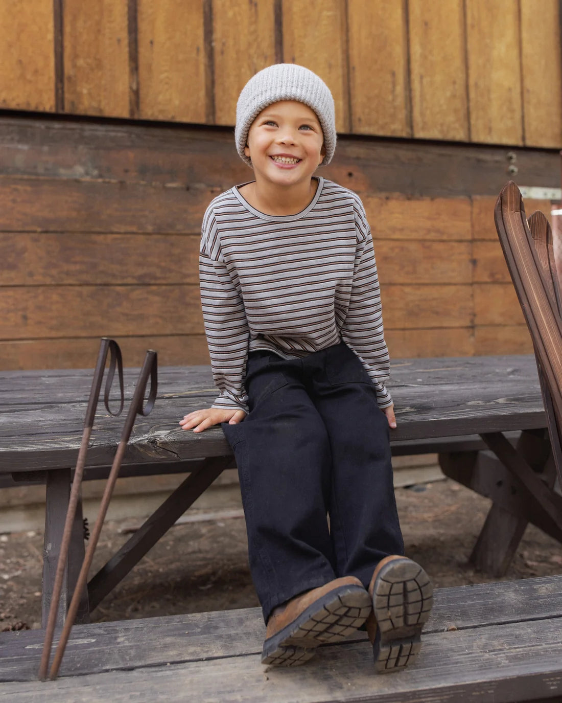 Long Sleeve Tee | Vintage Stripe