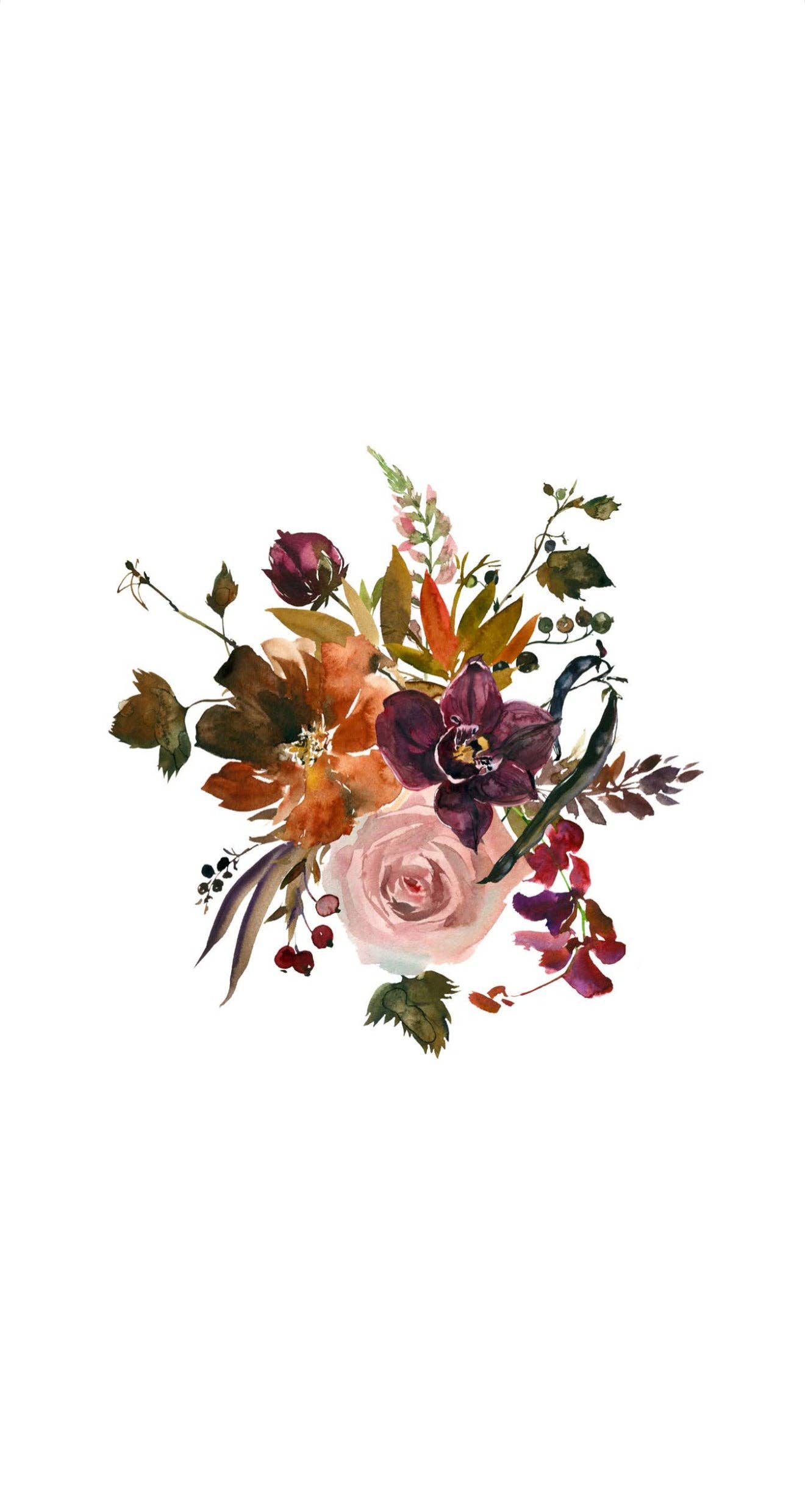 Autumn Cluster Guest Towel