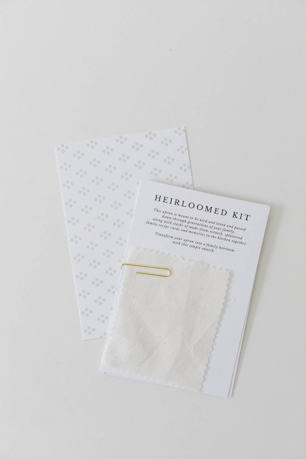 Keepsake Linen Child | Pewter | In Shoppe Pickup Only