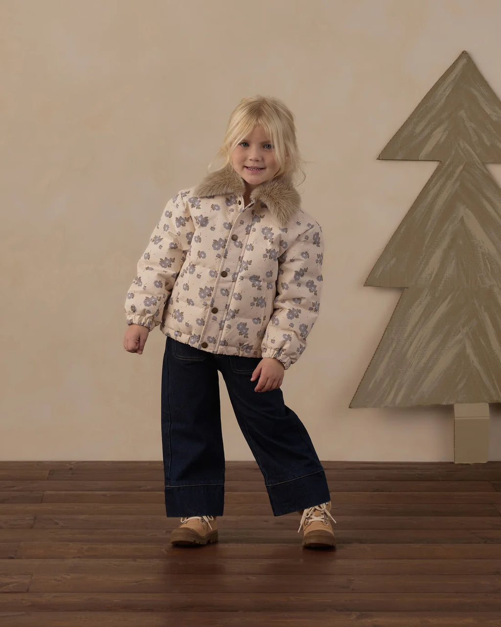 Idyllwild Jacket | Blue Floral