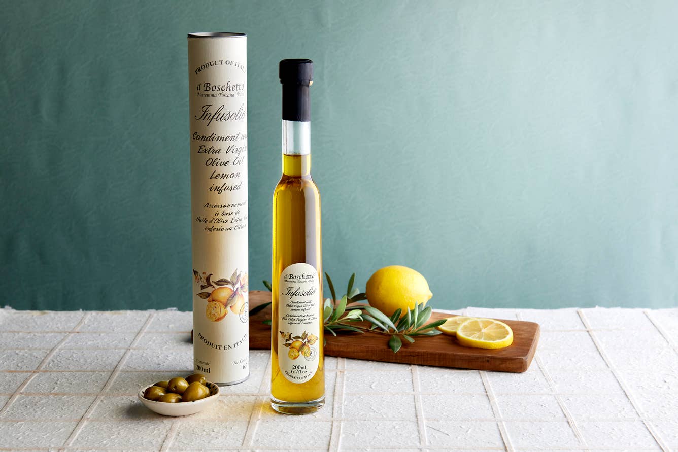 Il Boschetto Lemon Infused Extra Virgin Olive Oil | In Shoppe Pickup Only