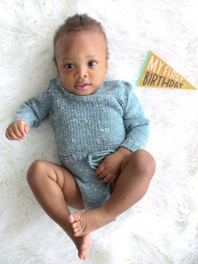 Little Kaleidoscope Baby Milestone Pennant