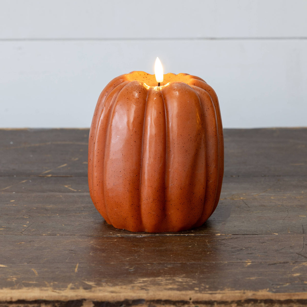 Orange Pumpkin Candle