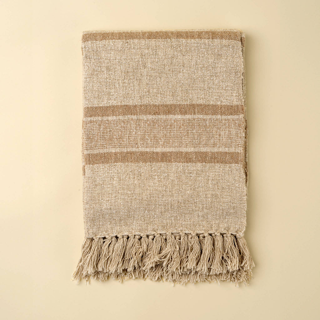 Tulum Striped Throw