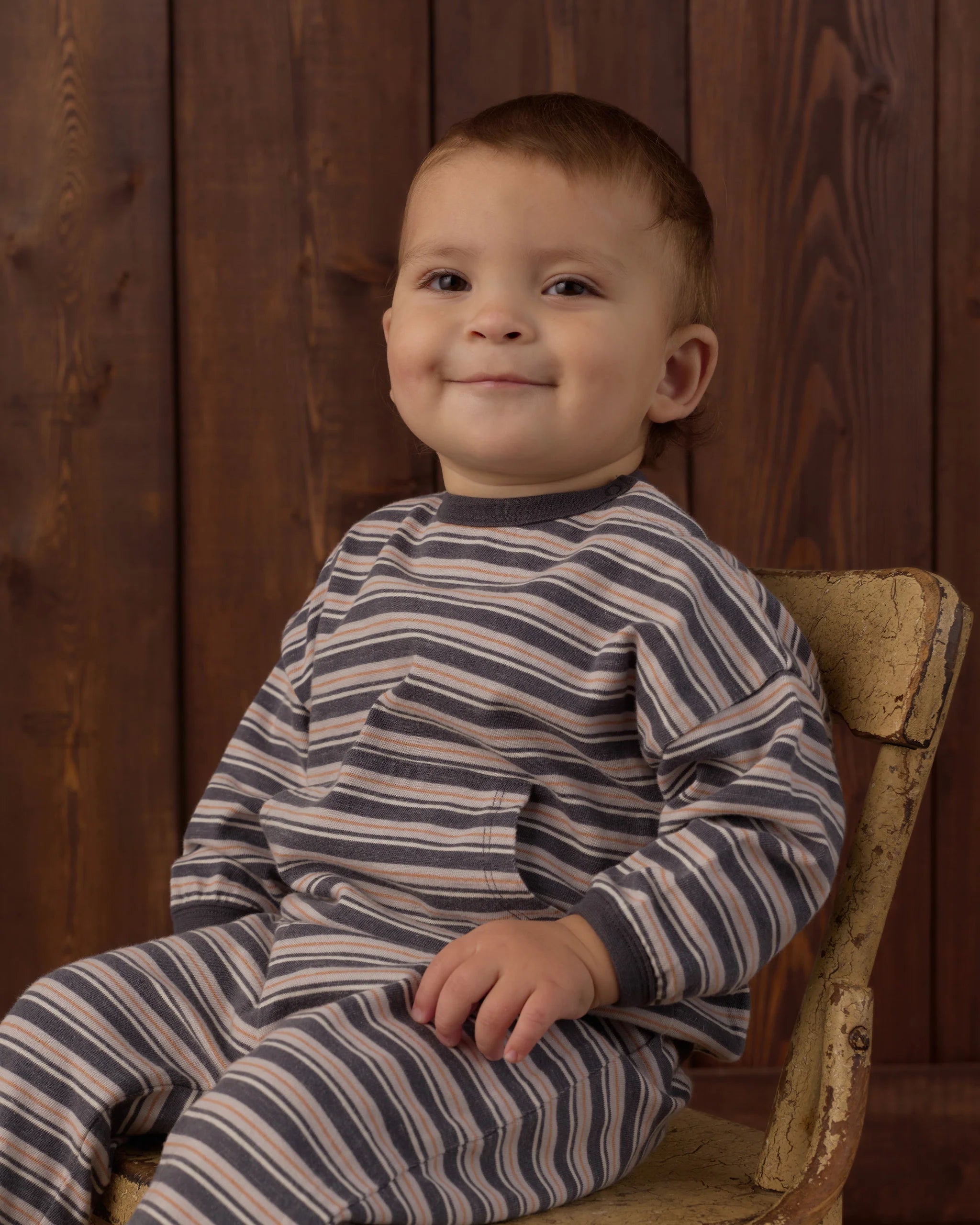 Relaxed Set | Blue Stripe