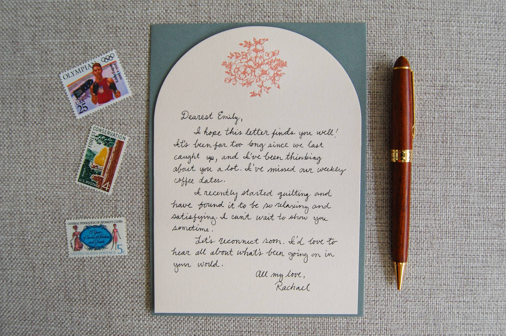 Floral Stationery Set