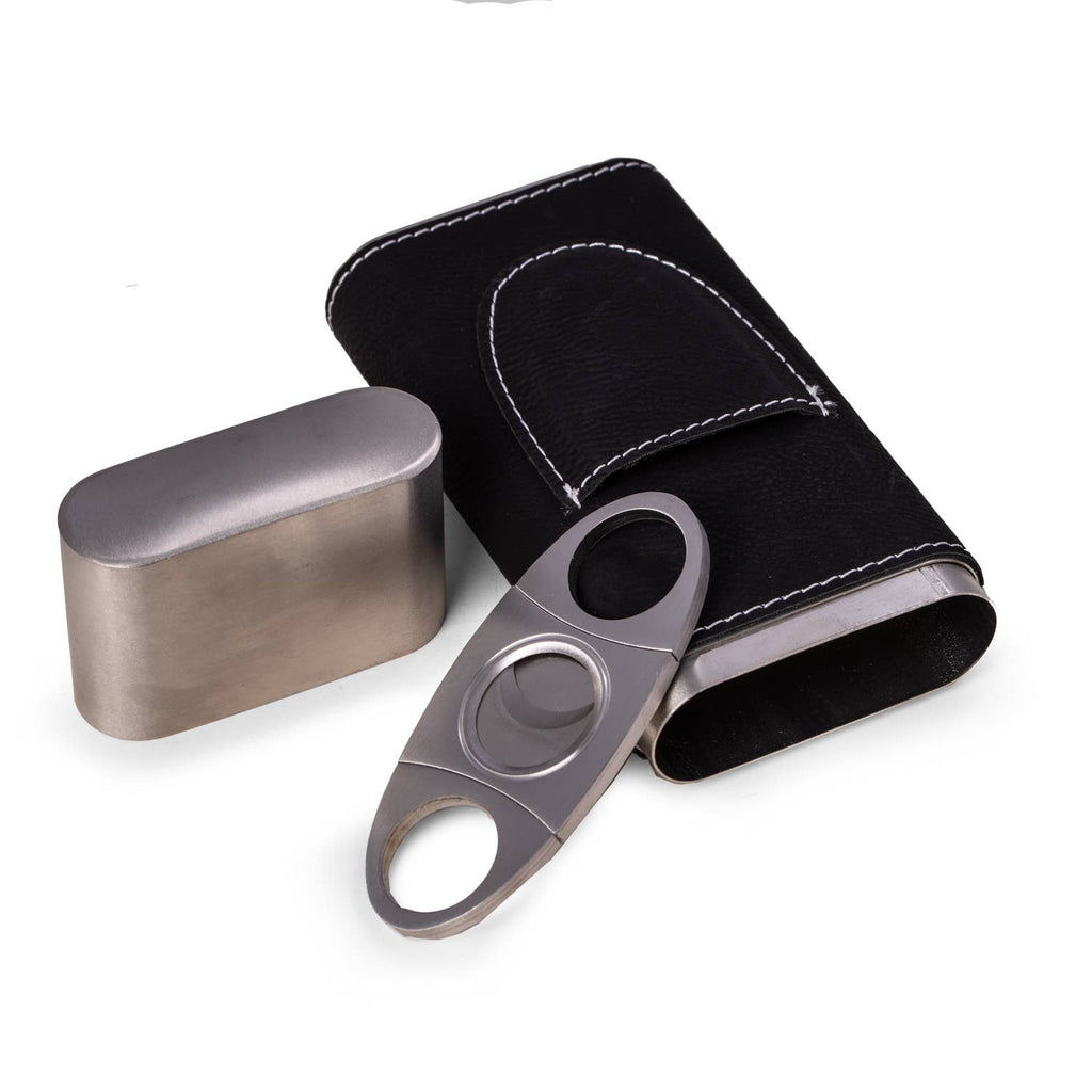 Harrison Cigar Case & Cutter