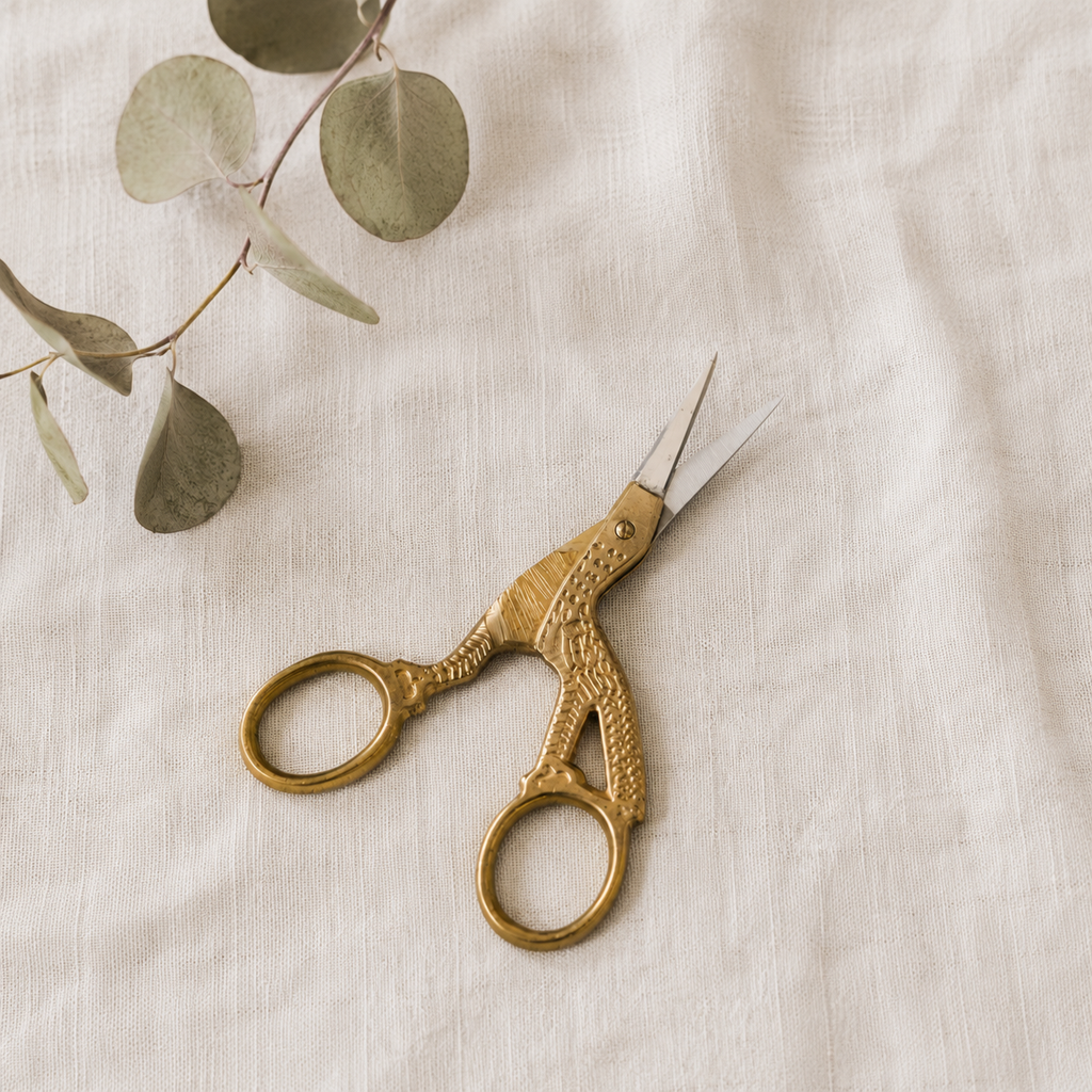 Brass Bird Scissors