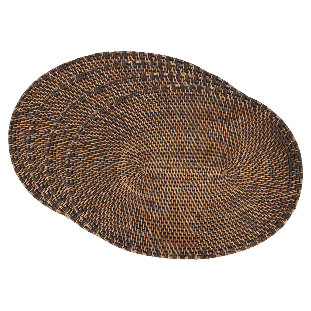 Woven Rattan Placemat | In Shoppe Pickup Only
