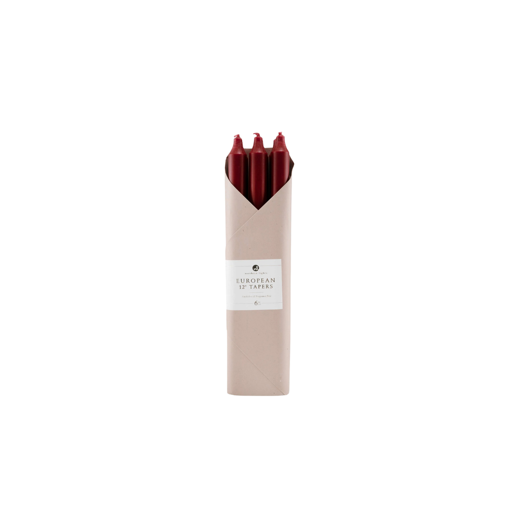 12" Taper Candles | In Shoppe Pickup Only
