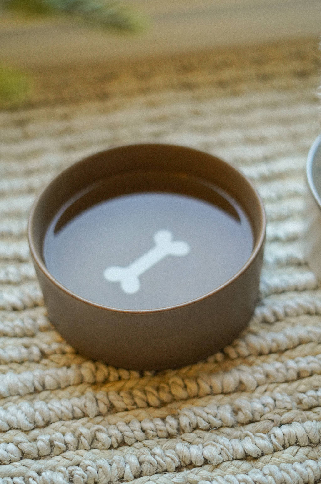 Small Pottery Pet Bowl | Earth | In Shoppe Pickup Only