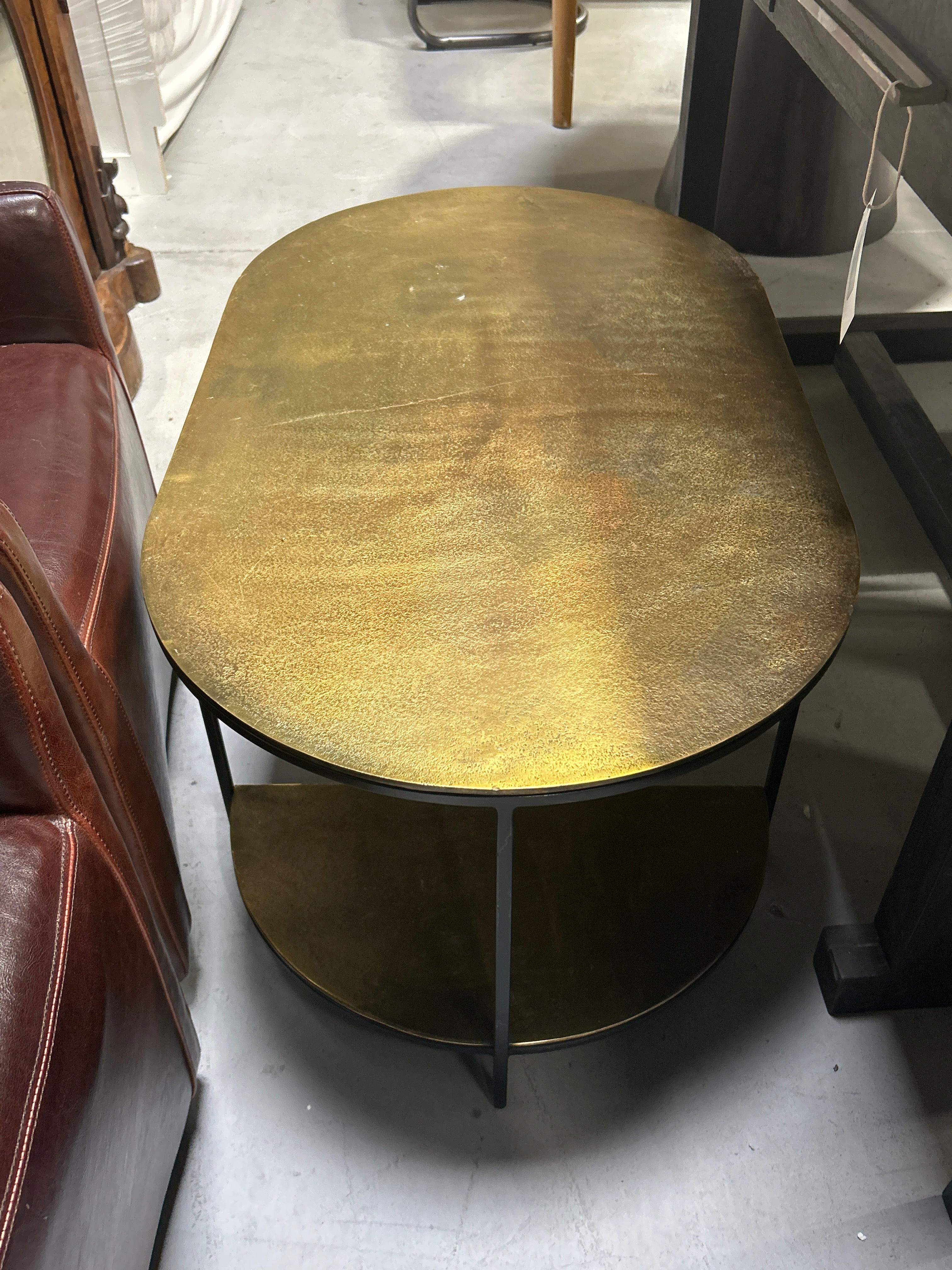 Gold Coffee Table