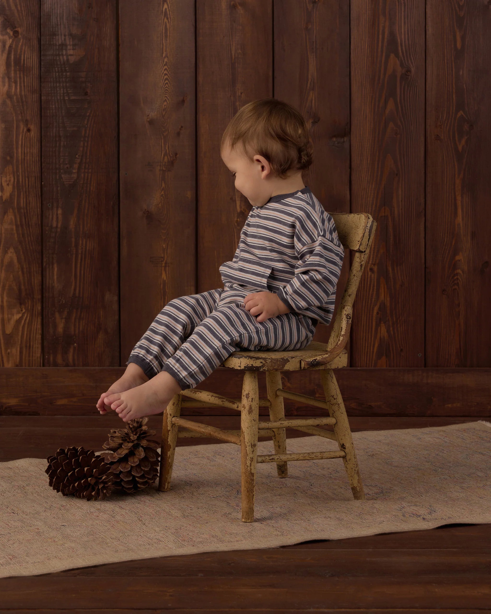 Relaxed Set | Blue Stripe