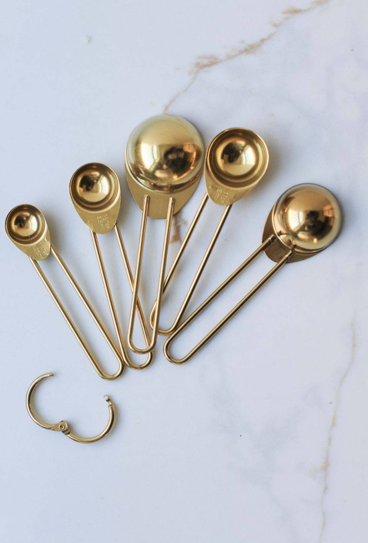 Auric Gold Measuring Spoon Set