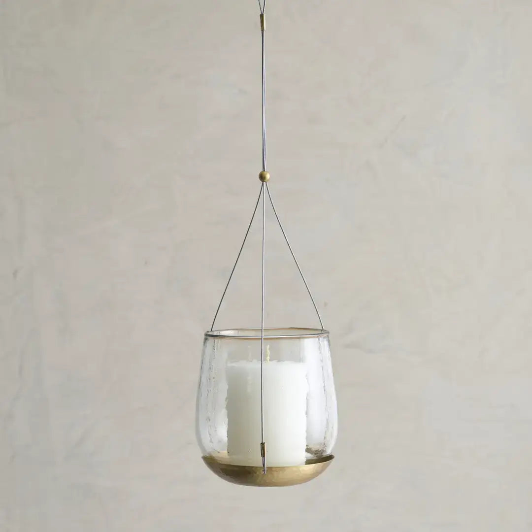 Pebbled Hanging Lantern | In Shoppe Pickup Only