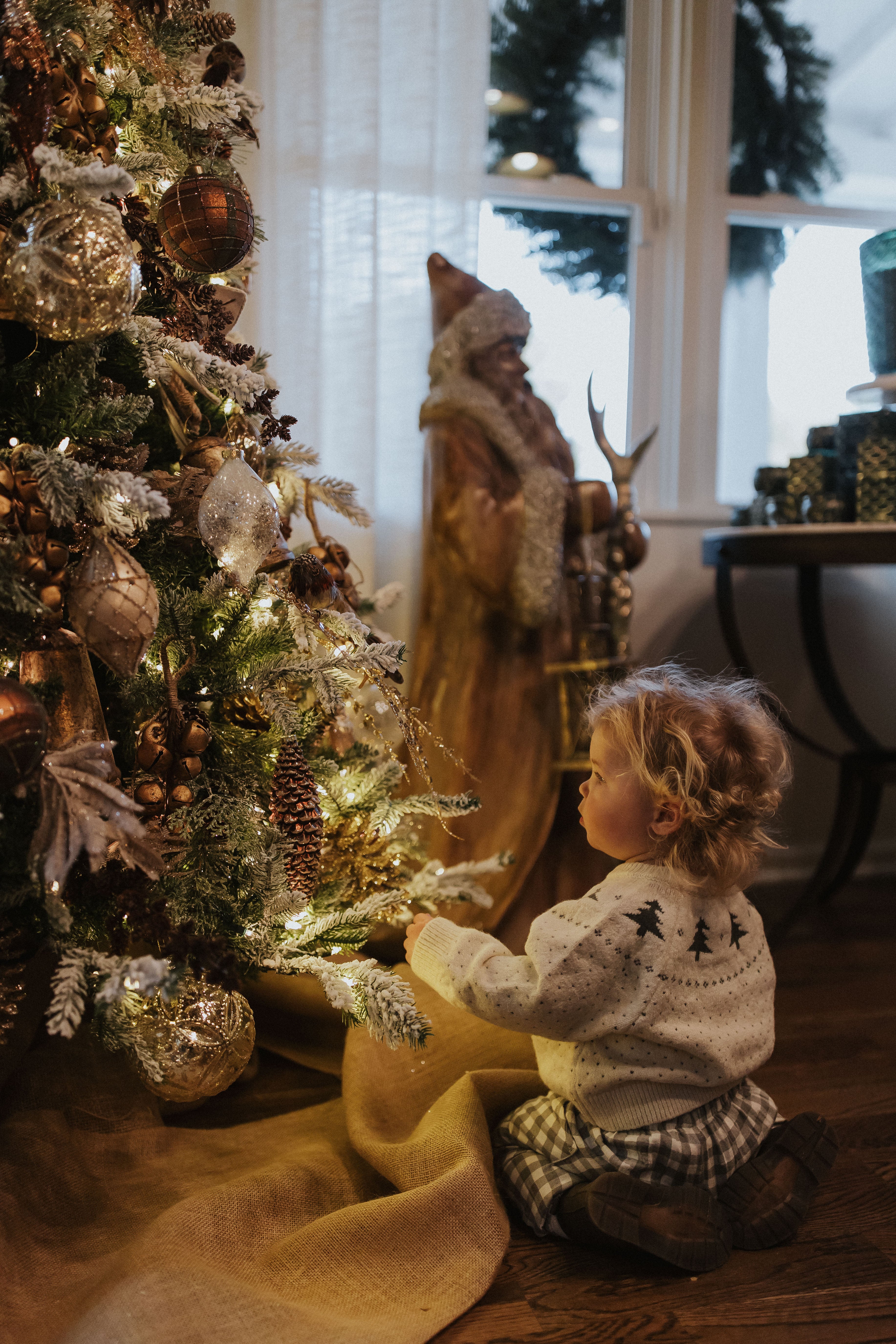 Fair Isle Sweater l Trees