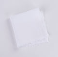 Brisbane Linen Cocktail Napkin Set | White