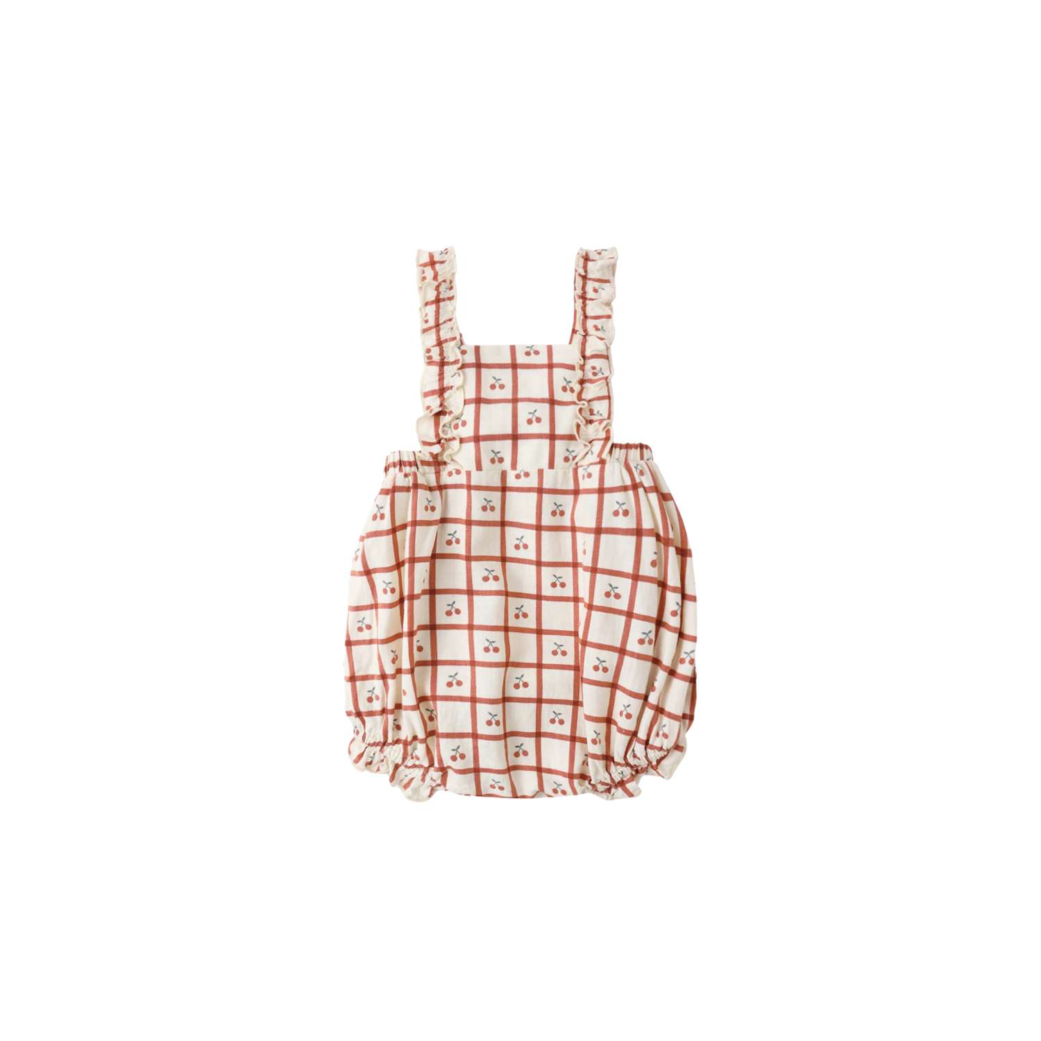 Chiara Romper | Cherry Check